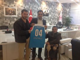 KEÇİÖREN BELEDİYESİ GENÇLİK ve SPOR MÜDÜRLÜĞÜNE ZİYARETİMİZ