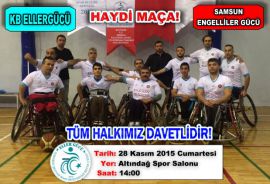 BU HAFTA SAMSUN ENGELLiLER GÜCÜ'NÜ AĞIRLIYORUZ