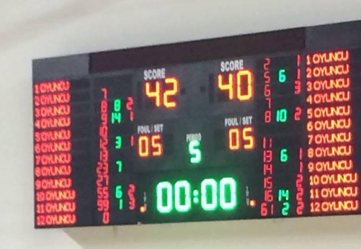 YENİ SPOR SALONUMUZU GALİBİYETLE AÇTIK