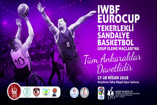 IWBF EURO CUP'TA EV SAHİBİ KEÇİÖREN BELEDİYESİ