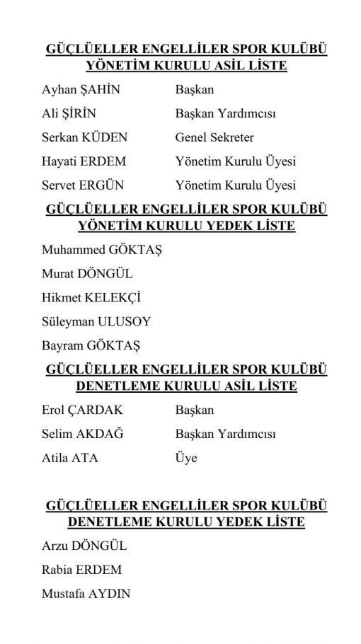 İkinci Olağanüstü Genel Kurulumuz – görsel 1