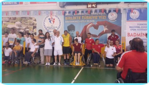 Bedensel Engelliler Badminton – görsel 5